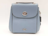 Coach Mini Blue Leather Backpack Do0725wxde