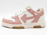 Off-white Out Of Office Pink Shoes Size 8 With Box Aa0826crsa