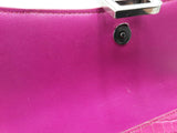 Balenciaga Hourglass Sling Crocodile-effect Leather Pink Handbag Aa0326erzsa