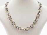 David Yurman 18k Gold & Sterling Silver Cable Necklace 88.6g 16 Inch Fw126rxzxdu
