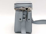 Tom Ford Metro Small Soft Leather Box Shoulder Bag Blue Aa1026lzxsa