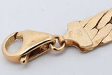 18k Yellow Gold Herringbone Chain Necklace 53 Grams 16 Inch Eb0526rpxzsa
