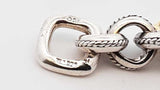 David Yurman Sterling Silver Old World Charm Bracelet 31.6 Gram 7 In Fw0425ozxdu
