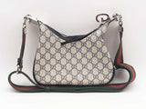 Gucci Supreme Monogram Textured Calfskin Shoulder Bag Sd0825izxsa
