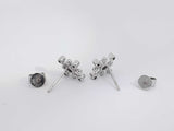 0.14 Cttw Diamond 14k White Gold 3 Grams Earrings Aa0725lzxsa