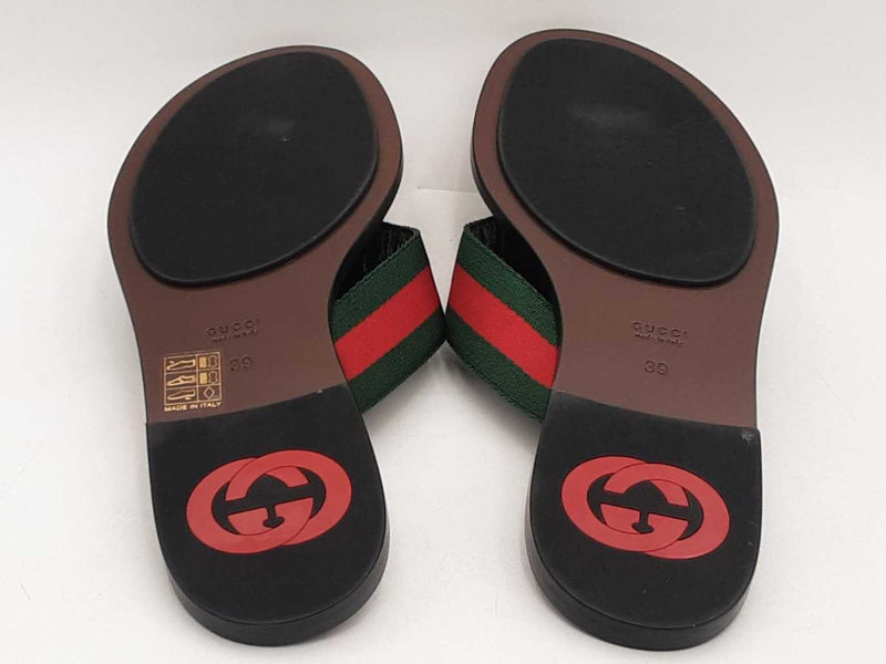 Gucci 612138 Gg Multicolor Slides Size 39 Aa0725orzsa