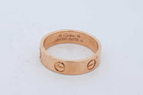 Cartier 18k Yellow Gold Love Ring 6.6 Grams Size 59 Eb0826lxxzde
