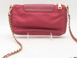 Prada Tessuto Nylon Saffiano Crossbody Pink Aa1025crsa