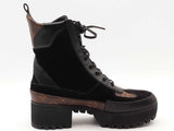 Louis Vuitton Lareate Platform Desert Monogram Boot Brown Size 30 Aa0926wzxsa