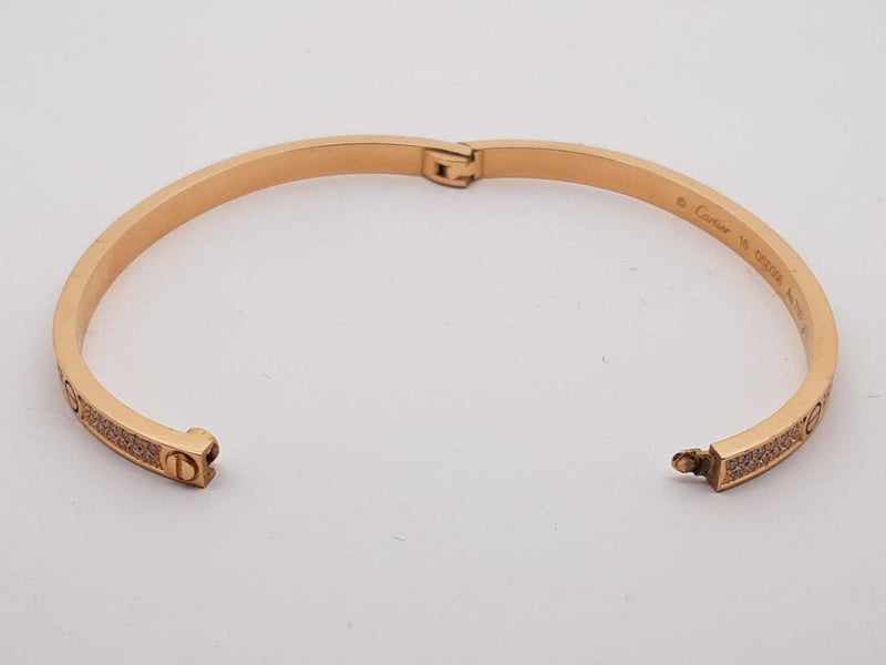 Cartier Love Bracelet 18k Yellow Gold Diamond Paving Sd0625izxzsa