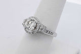 2.37cttw Diamond Ring In 18k White Gold 6.4 Grams Size 7.5 Eb0526rxxzsa