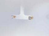 1.50 Cttw Lab Grown Diamond 14k Yellow Gold Stud Earrings 1 Gram Aa0725oepsa