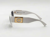 Versace 4398 Cat Eye White Sunglasses Aa1025rzsa