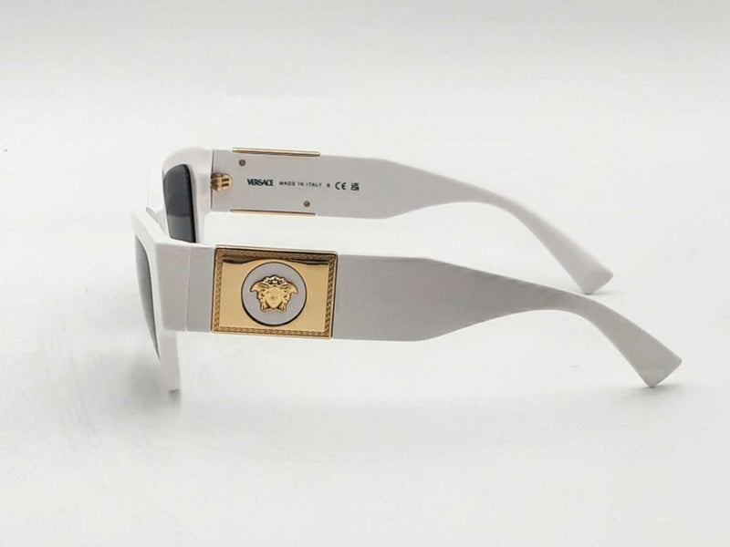 Versace 4398 Cat Eye White Sunglasses Aa1025rzsa