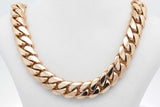 10k Yellow Gold Cuban Link Chain Necklace 118.7 Grams 24 Inch Eb0126rrxzsa