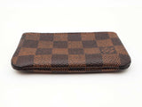 Louis Vuitton Pochette Clés Key Pouch In Damier Ebene Coated Canvas Fw0726lxzdu