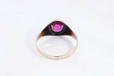 Purple Gemstone Ring In 10k Yellow Gold 1.3 Grams Size 5.75 Eb0924orsa