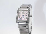 Cartier Tank Francaise 20mm Stainless Diamond-set Bezel Quartz Watch Sd0126orzxsa