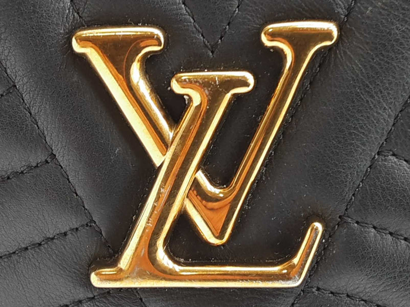 Louis Vuitton New Wave Heart Bag In Black Quilted Leather Fw0725crzdu