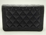 Chanel Boy Wallet On Chain Blue Handbag Aa0325lzxzsa