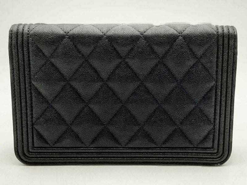 Chanel Boy Wallet On Chain Blue Handbag Aa0325lzxzsa