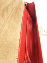 Christian Louboutin Vero Dodat Nude Patent Leather Clutch Crossbody Eb0426oorde