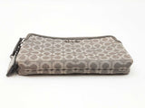 Coach Madison Needlepoint Op Art Double Zip Wristlet Fw0926lzdu