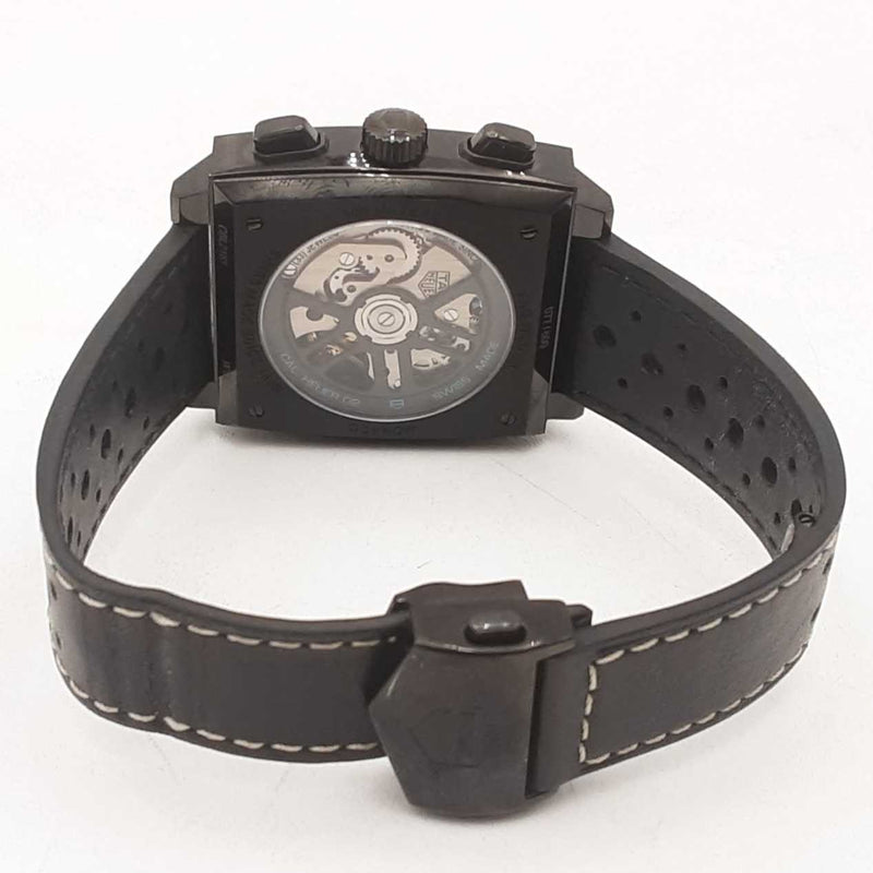 Tag Heuer Monaco Chronograph Night Driver 39mm Watch Sd0725wzxzsa