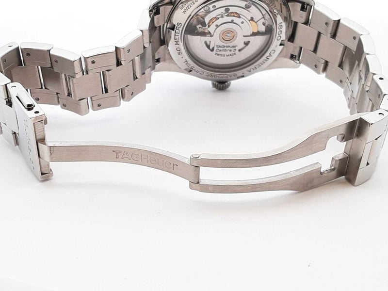 Tag Heuer Carrera Diamond & Stainless Steel 36mm Watch Fw0425lrzxdu