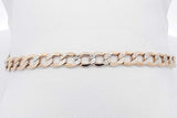 10k Yellow Gold Curb Link Bracelet 4.4 Grams 9 Inch Eb0526oxzsa