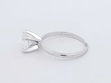 1.50 Ctw Lab Grown Diamond 14k White Gold 2.5 G Ring Size 7.5 Aa0726wzxsa