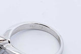 0.95ctw Diamond Solitaire Ring In 14k White Gold 3.1 Grams Size 4 Eb0226loxzde