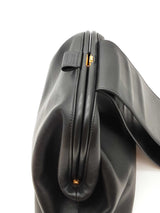 Balenciaga Black Leather Clutch Handbag Eb0926loxzde