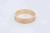Cartier 18k Yellow Gold Love Unlimited Ring 12.2 Grams Size 76 Eb0426lcxzde