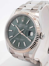 Rolex Datejust Oyster White Gold & Steel Automatic 36mm Watch Fw1125sxzxdu