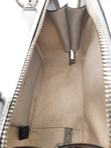 Gucci Blondie Metallic Silver Leather Top Handle Bag Eb1225llxzde