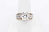 4.08cttw Lab Grown Diamond Ring In 14k Yellow Gold 8.3 Grams Size 8 Eb0826epxsa