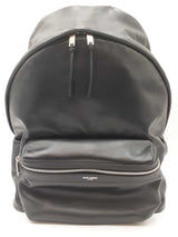 Saint Laurent City Black Calf Leather Backpack Sd0725przdu