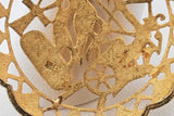 18k Yellow Gold Egyptian Motif Decorative Pendant 7.1 Grams Eb0826rxzsa