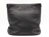 Prada Logo Hobo Bag In Black Vitello Phenix Leather & Striped Strap Fw1225ixzdu