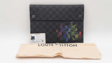 Louis Vuitton Limited Edition Damier Graphite Alpha Pouch Sd1026wrxdu