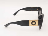 Versace Ve4437u Black Square Sunglasses Sd1225irsa2