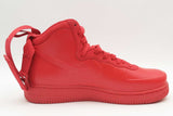 Nike Air Force 1 Foamposite Red High Top Sneakers Sz 10.5 Bv1172-600 Eb0126lxzsa