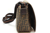 Fendi Ff Zucca Messenger Bag Eb1026prxde
