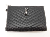 Ysl Saint Laurent Matelasse Chevron Monogram Pouch Sd0926orzde