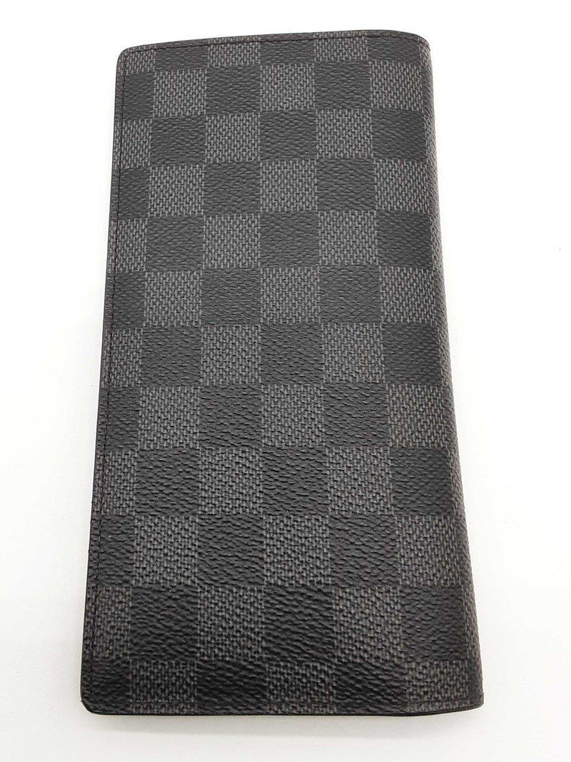 Louis Vuitton Brazza Black Graphite Damier Wallet Do0525wxzde