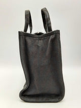 Marc Jacobs The Monogram Medium Black & Gray Canvas Tote Bag Fw1224crsa