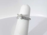 .96ctw Diamond 14k White Gold 14k 3.2 Grams Ring Size 5 Sd0525lrrzsa