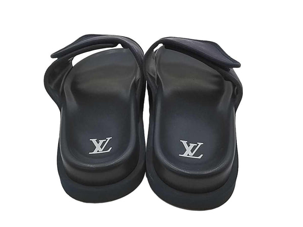 Louis Vuitton Miami Mules Blue Size 9.5 Jg0924crmia