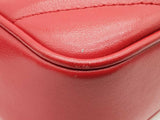 Ysl Saint Laurent Red Leather Lou Camera Bag Sd0626pzxde